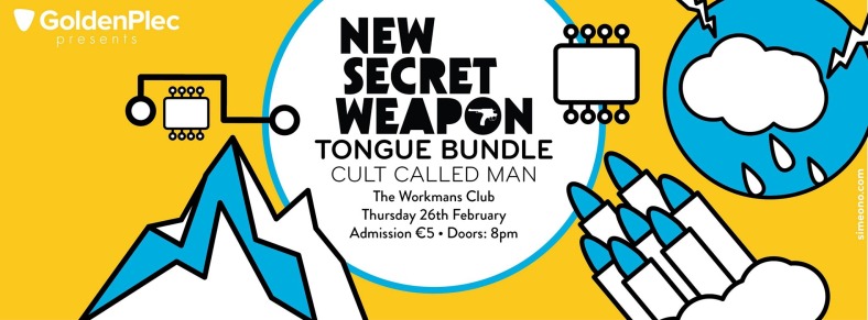 New Secret Weapon to headline Goldenbeck at the Workman’s&nbsp;Club