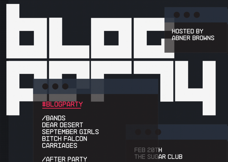 Competition | Win two tickets to Blog Party at the Sugar Club this&nbsp;Friday