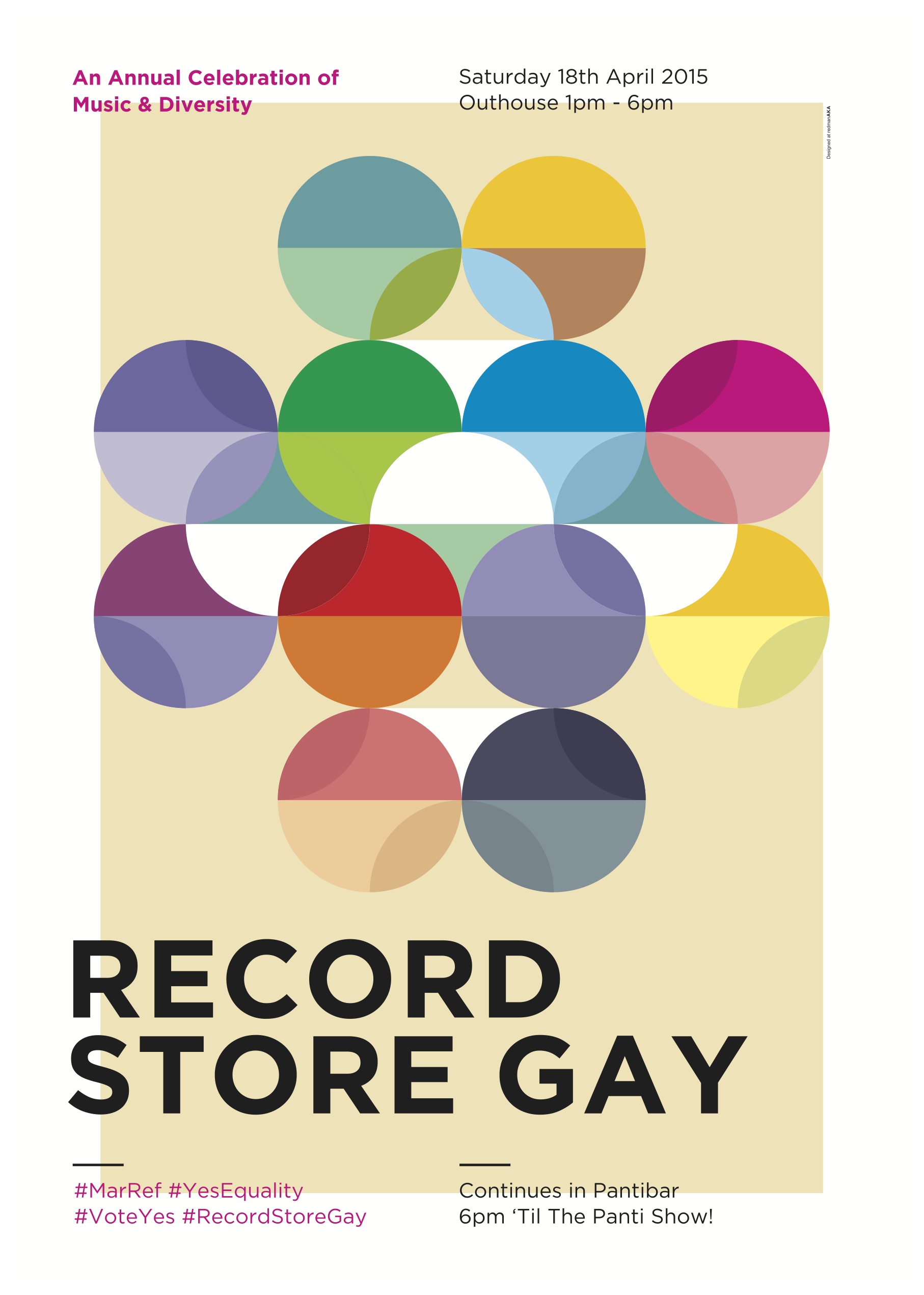 Record Store Gay poster