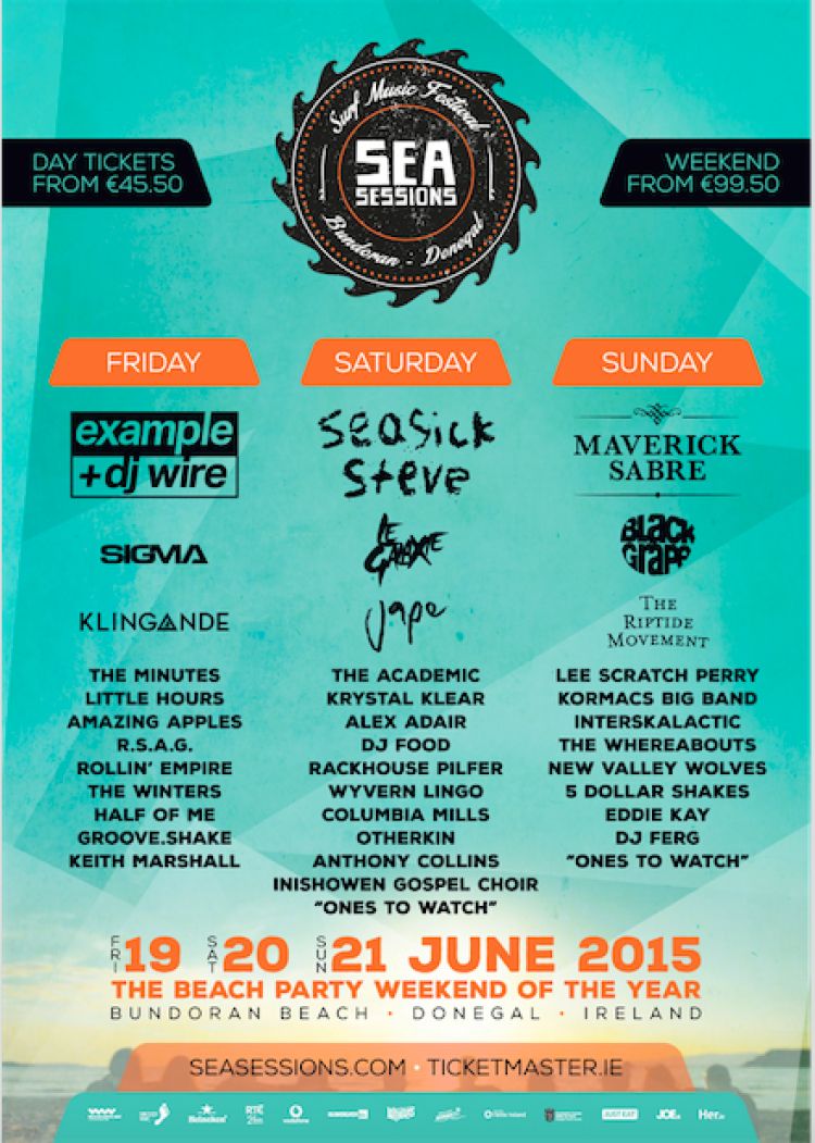 Sea Sessions 2015 day-to-day breakdown&nbsp;announced