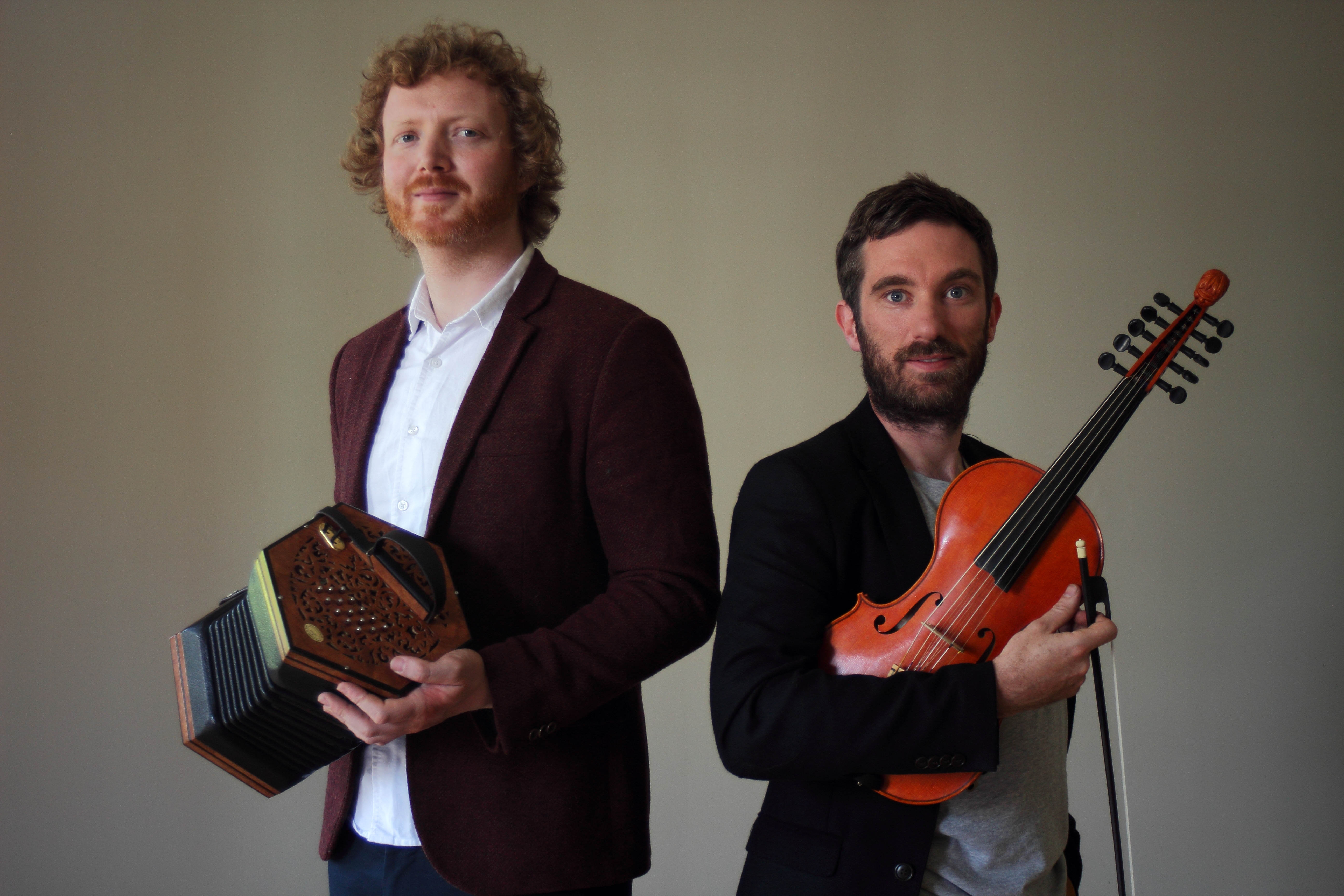 Caoimhín Ó Raghallaigh and Cormac Begley high res .JPG