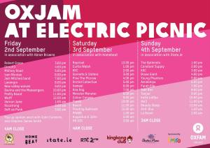 Electric Picnic 2016 Oxjam